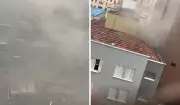 Incêndio atinge apartamento no 3º andar em Campinas neste sábado