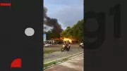 Incêndio destrói três barracos em comunidade no Centro de Cabedelo