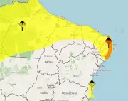 Inmet amplia alerta de chuvas para todo o Rio Grande do Norte até quinta