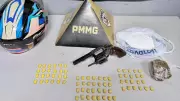 Jovem é preso após atirar para o alto durante cortejo fúnebre em Patos de Minas