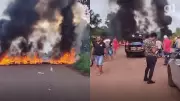 Manifestação interdita BR-222 em Santa Luzia por descumprimento de acordo com DNIT