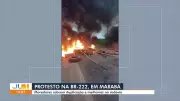 Moradores de Marabá bloqueiam BR-222 em protesto por duplicação