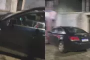 Moradores gravam roubo de carro com criança no colo em Tatuí