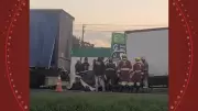 Motorista de 24 anos morre em acidente entre caminhões na BR-376 em Ponta Grossa