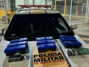 Motorista preso com 19 barras de maconha e crack na BR-259 em Aimorés