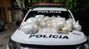 Mulher é presa com 49 kg de drogas e munições em Lorena, SP