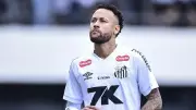 Neymar está fora de jogo decisivo do Santos na Sul-Americana