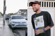 Neymar retorna à casa da infância em São Vicente e relembra primeiro beijo