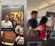 Pastora mirim de 10 anos prega em voo da Latam e causa polêmica