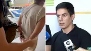 Patroa suspeita de torturar doméstica grávida é presa e está 'assustada'