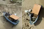 Pescador perde barco após pane no motor em Itanhaém, SP; prejuízo é de R$ 70 mil