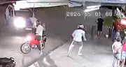 Policial tropeça e cai durante perseguição a adolescentes em Araguaína