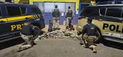 PRF abre pneus de caminhão e encontra cocaína e crack em MG