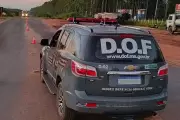 Quatro policiais do DOF sofrem acidente em Dourados (MS)