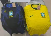 Receita Federal apreende 500 camisas falsificadas da Seleção em Boa Vista