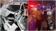 Taxista é ferido a facadas em assalto e acidente em Fortaleza; suspeito preso