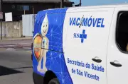 Vacimóvel percorre bairros de São Vicente para ampliar vacinação contra gripe