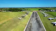 Vídeo de 36 aviões em fazenda em Goiás viraliza e impressiona