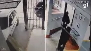 Vídeo mostra assalto a condomínio com reféns em Porto Alegre