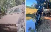 Vídeo mostra carro precário antes de acidente que matou seis em GO