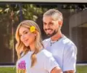 Zé Felipe faz serenata involuntária para ex Virginia em festa da filha