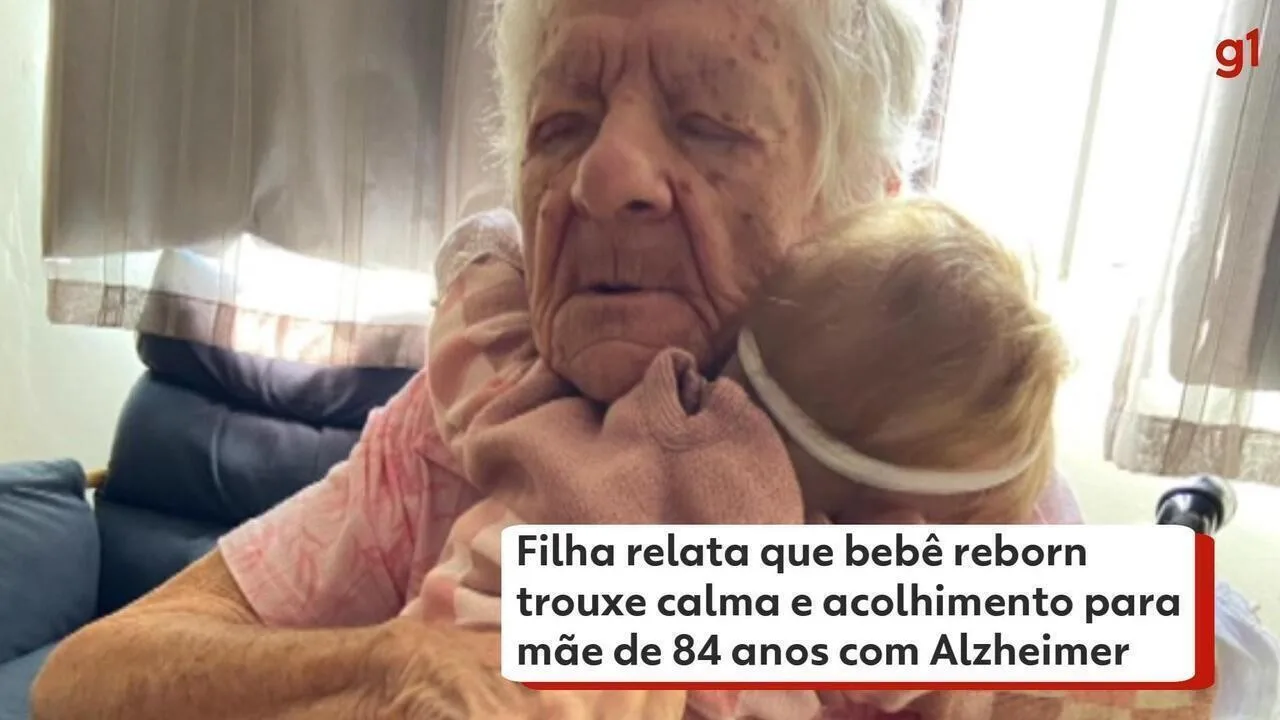 Bebê Reborn Ajuda no Tratamento de Alzheimer e Traz Acolhimento a Idosa de 84 Anos