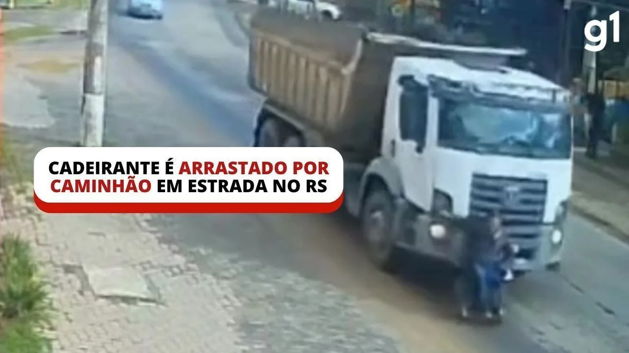 Caminhoneiro diz à polícia que não percebeu que arrastava cadeirante em Porto Alegre