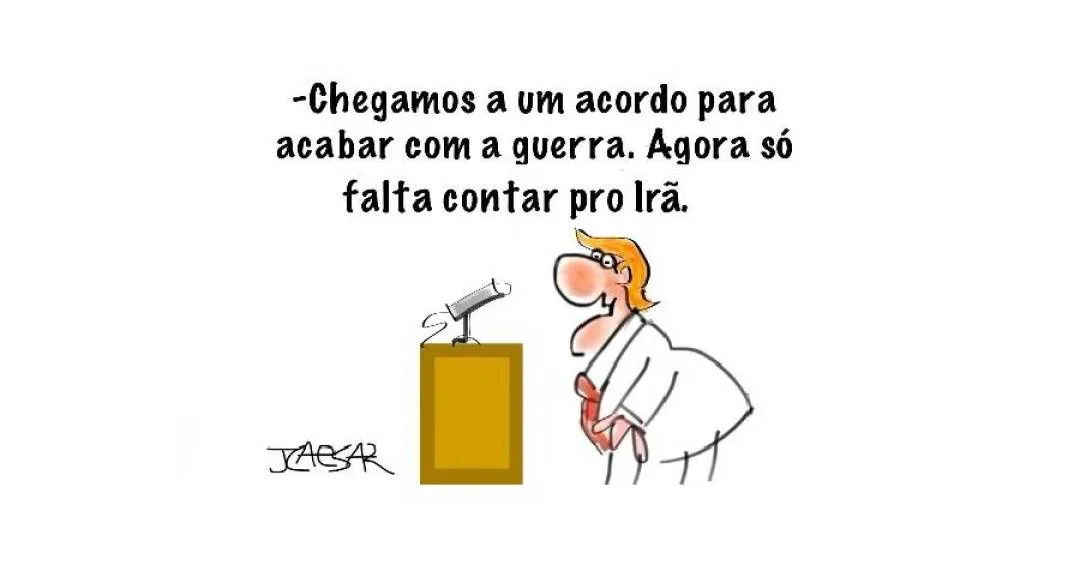Charge de JCaesar Critica Crise Política e Econômica