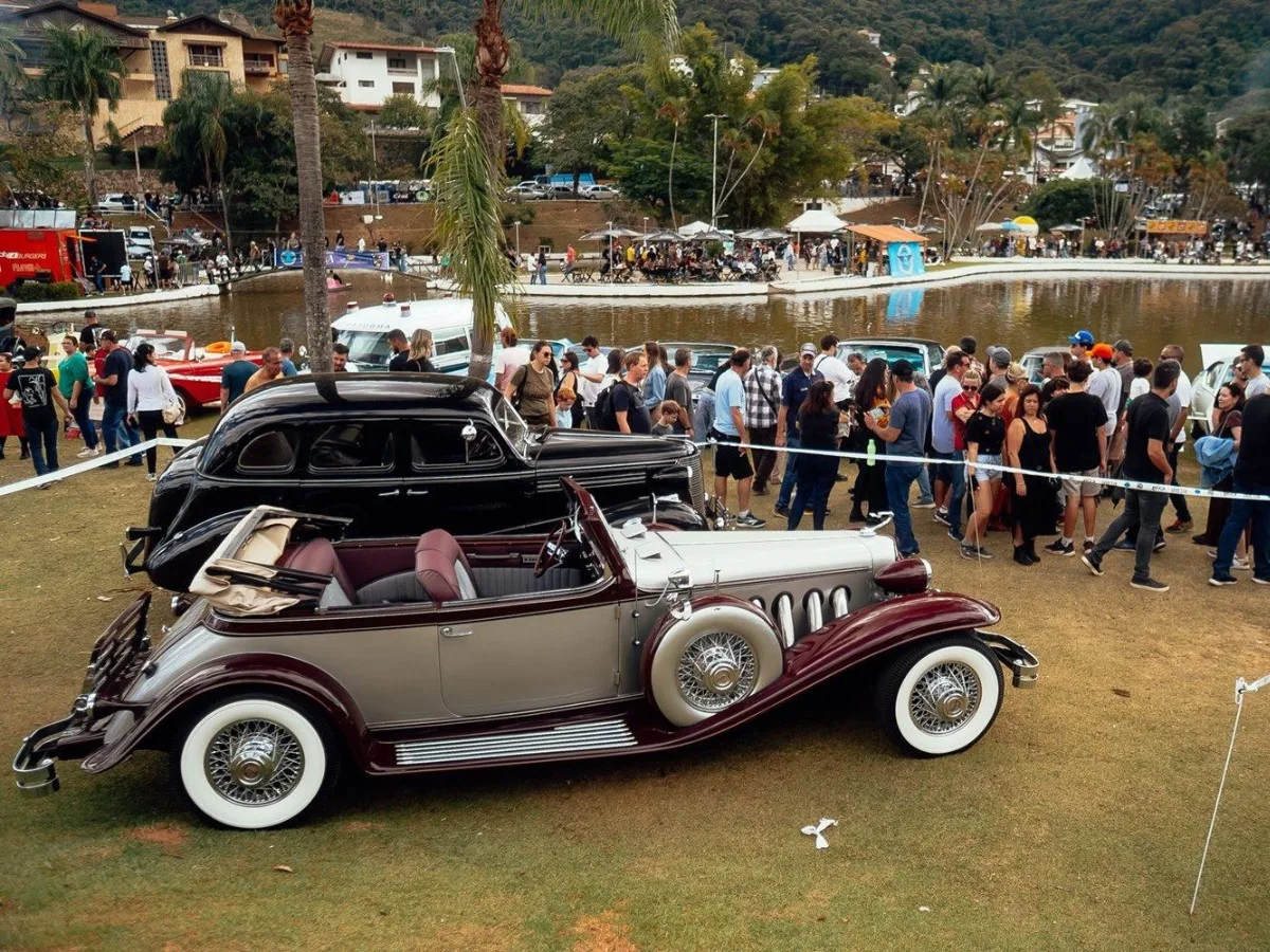 Concorde de 1979 é destaque no Encontro Brasileiro de Autos Antigos em SP
