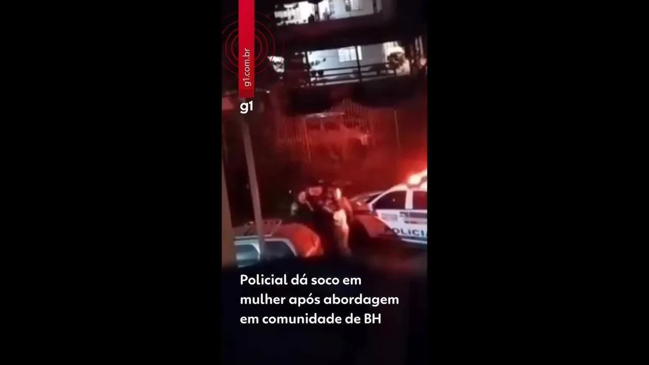 Mulher agredida durante abordagem policial no Barreiro, em BH