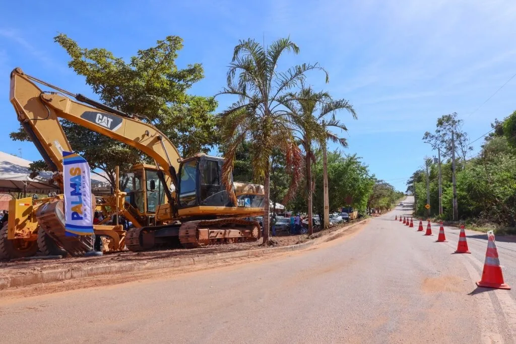 Palmas inicia obras de recapeamento asfáltico e infraestrutura em quadras e avenidas
