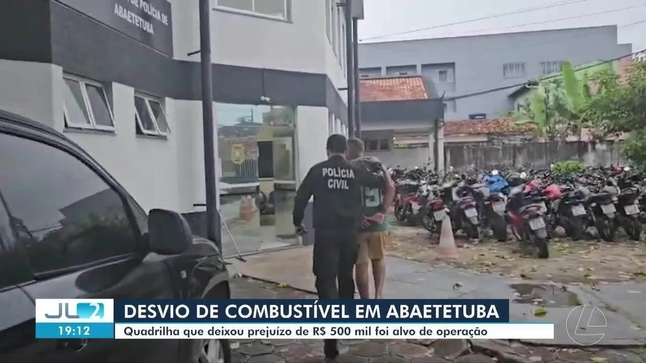 Operação 'Tanque Seco' prende suspeito de desvio de combustível em Abaetetuba