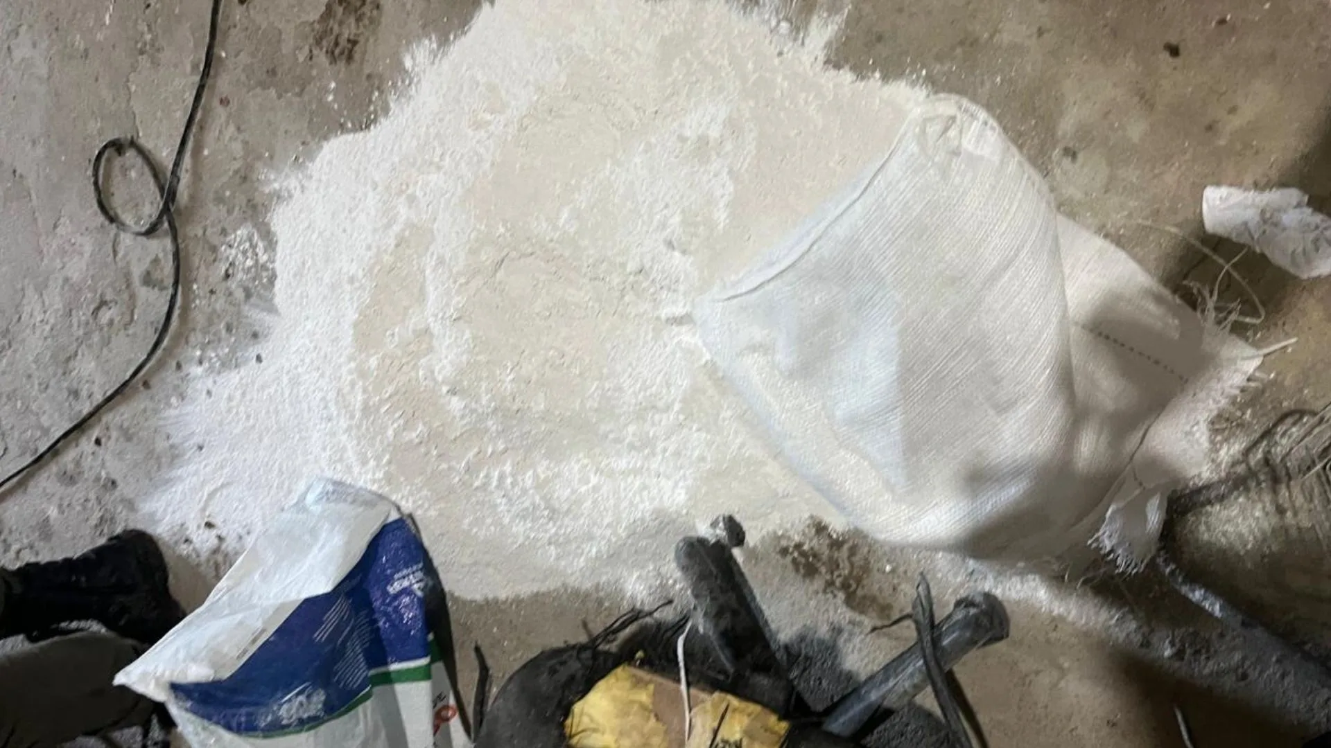 Traficante é preso no ES ao misturar cocaína com gesso para fazer a droga render