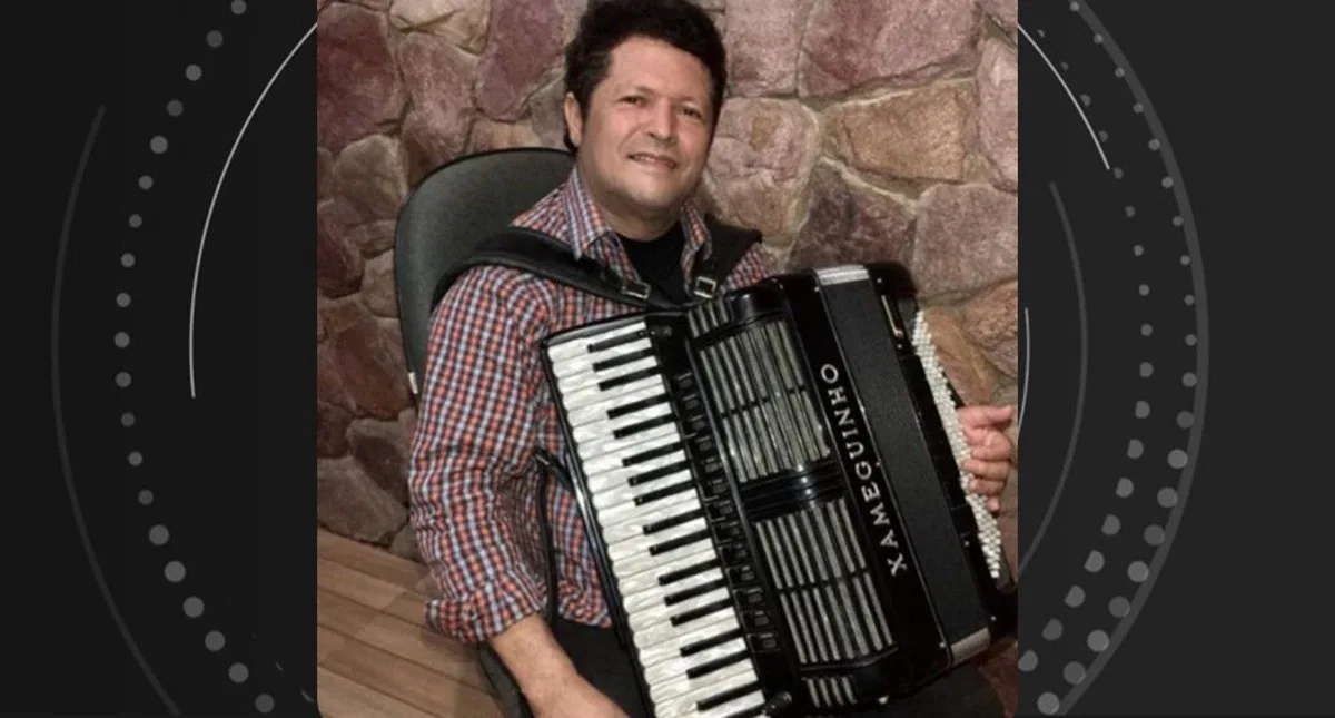 Morre Xameguinho do Acordeon, parceiro musical de Kara Veia, aos 62 anos em Maceió