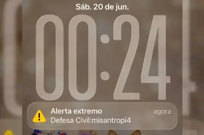 Alerta falso da Defesa Civil: invasão hacker dispara 'misantropia' em celulares