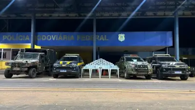 Apreendidos 83 kg de skunk escondidos em carga de algodão na BR-070
