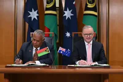 Austrália e Vanuatu assinam acordo que impede base militar chinesa