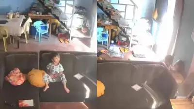 Avó salva neto segundos antes de terremoto nas Filipinas; veja vídeo