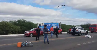 Ciclista morre atropelado na Avenida Clementino Coelho em Petrolina