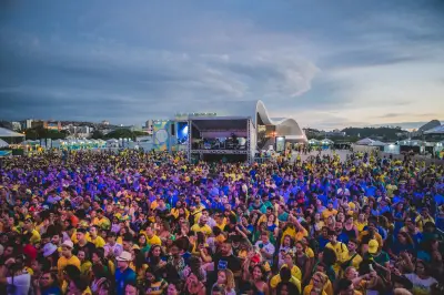 Copa em Niterói: Ludmilla, samba e telões espalhados pela cidade