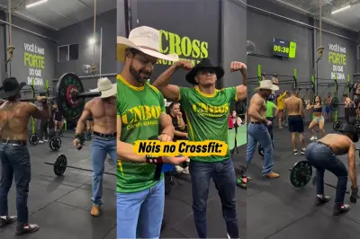 Crossfiteiros do agro viralizam com treino de chapéu e bota em Campo Grande