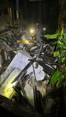 Desabamento de sobrado no Cangaíba deixa um morto e dois feridos