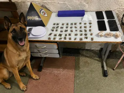 Dois jovens presos por tráfico de drogas em Montes Claros