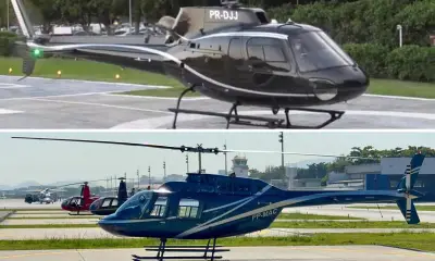 Dono de helicóptero que caiu no Rio foi multado pela Anac em 2025