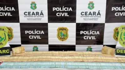 Dupla suspeita de tráfico é presa em Fortaleza com R$ 184 mil