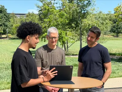 Estudante de Brasília apresenta app para CEO da Apple na Califórnia