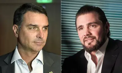 Flávio Bolsonaro cobra Daniel Vorcaro por financiamento de filme sobre Jair