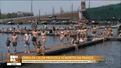 França: 55 mortes em 10 dias com nova onda de calor; pais detidos