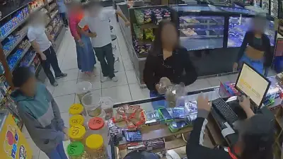 Funcionária de padaria é agredida por clientes em Betim; veja vídeo