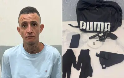 Homem preso por agredir e roubar duas mulheres na Via Norte em Ribeirão Preto